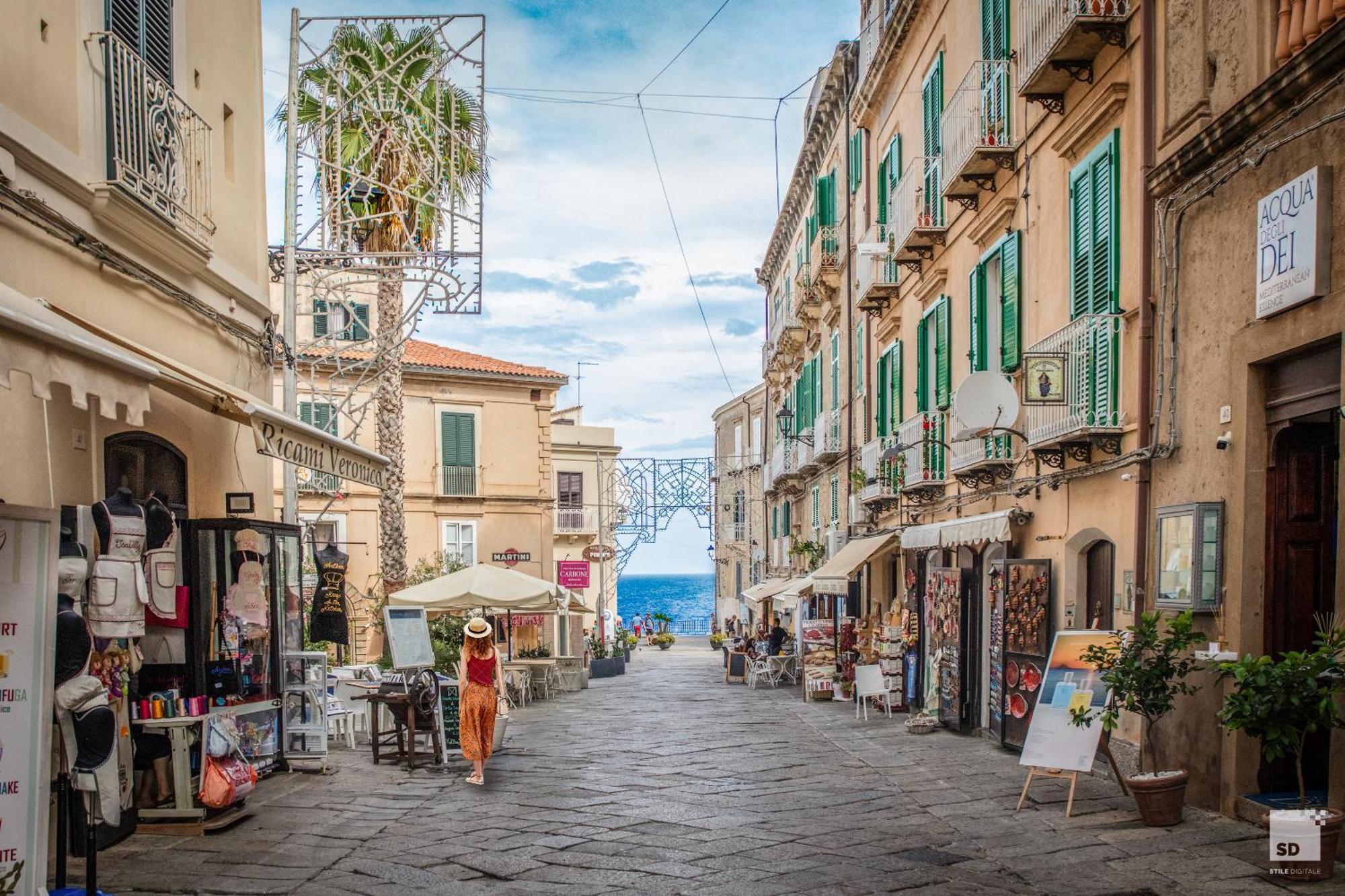 Bed and Breakfast Palazzo Toraldo Di Francia Tropea Exterior foto